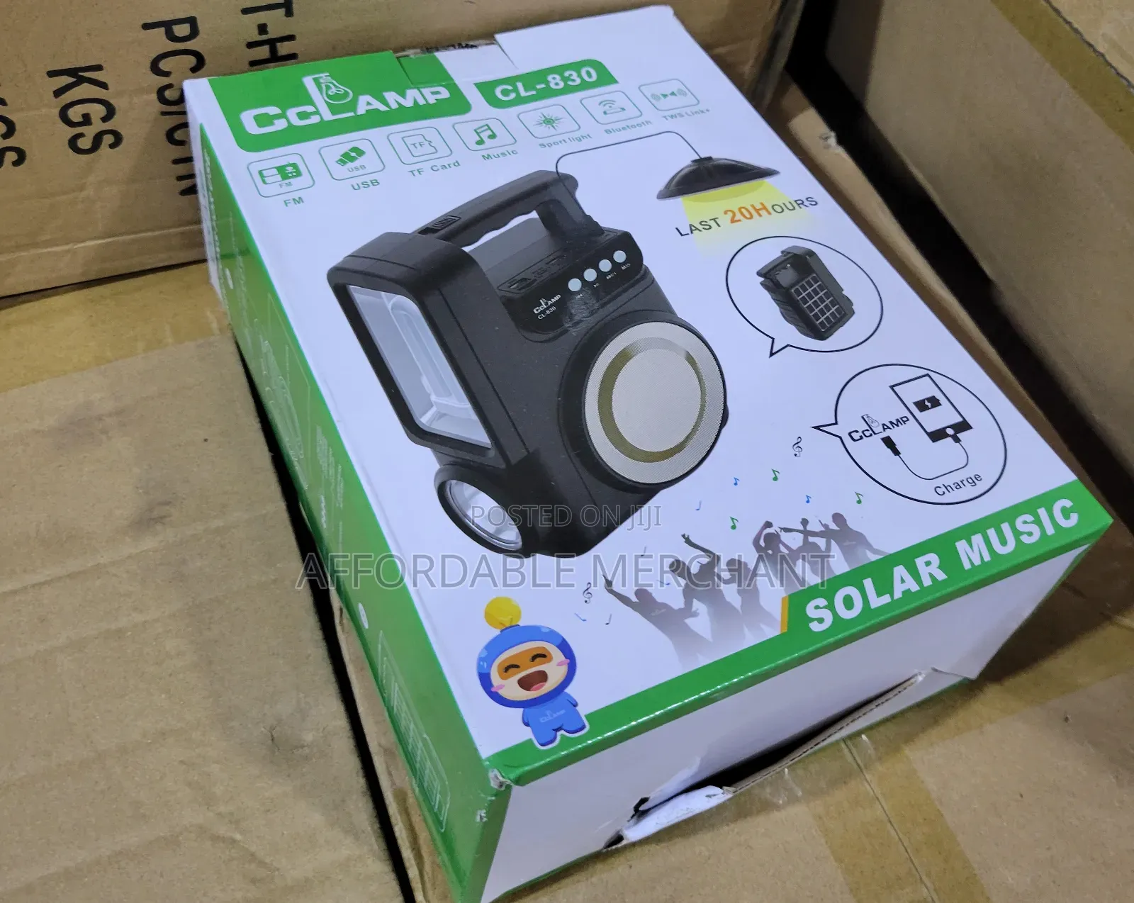 Solar Light and Music Box