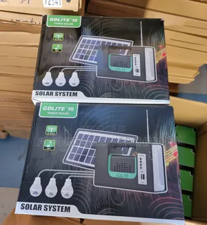 Gdlite Solar Light With Radio and Usb Port