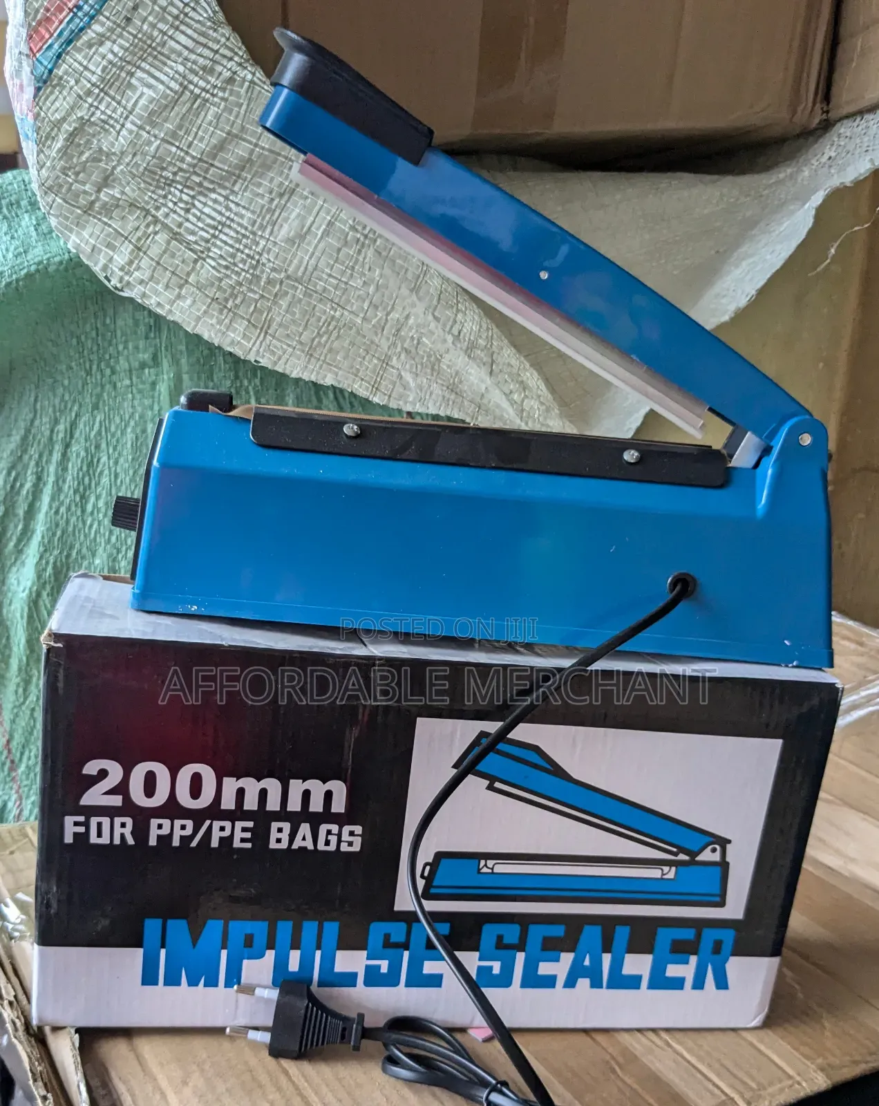 Sealer Machine, Packing Machine Blue 200mm