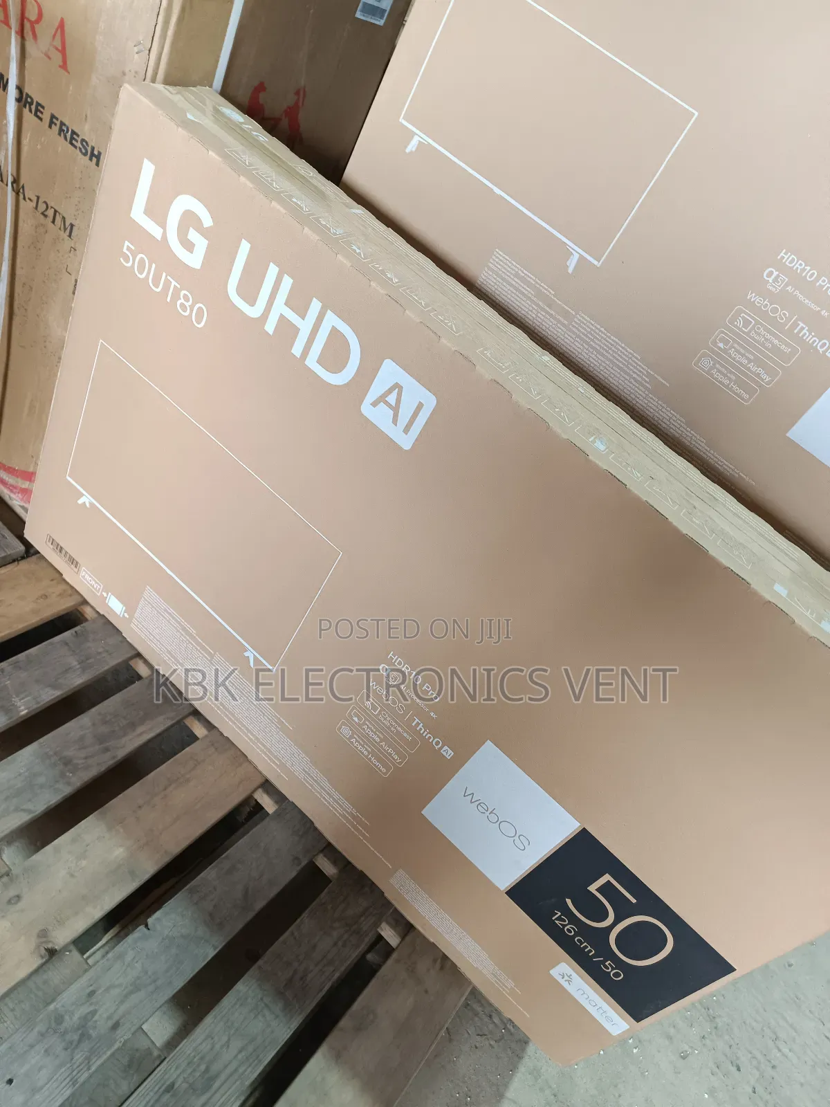 Lg 50"(50ut80) Smart Uhd 4k Satellite Digital Led Tv