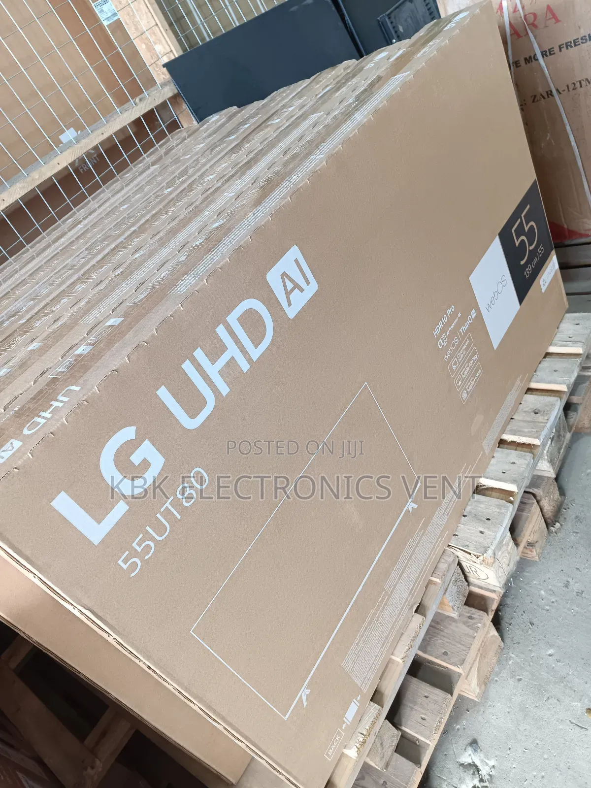 Lg 55"(55ut80) Smart Uhd 4k Satellite Digital Led Tv