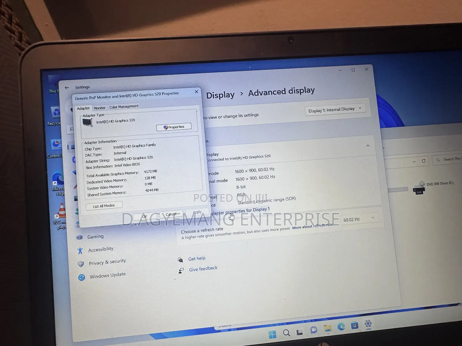 Laptop HP ProBook 470 G3 8GB Intel Core I7 HDD 250GB