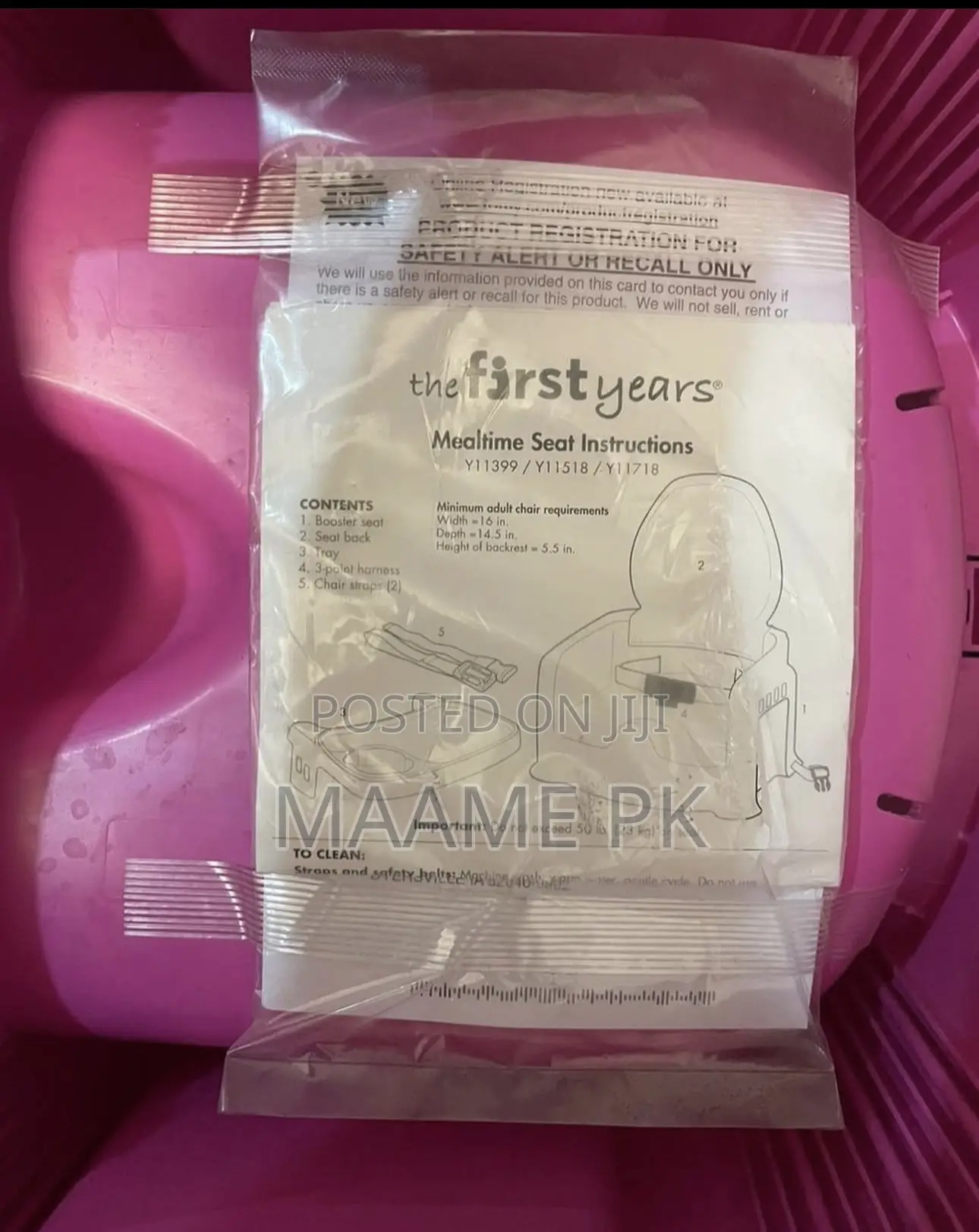 The First Years Minnie Mouse Mealtime Booster Seat