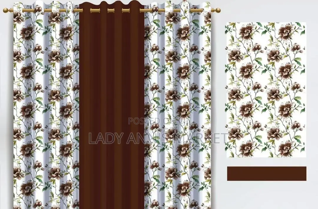 3in1 Bedroom /Living Room Curtains -