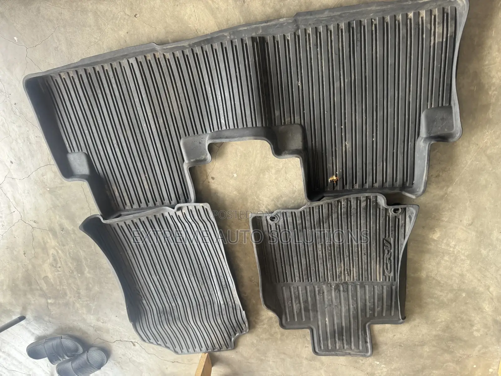 19 Honda Cr-v Factory Rubber Slush Floor Mats W/Cargo Liner