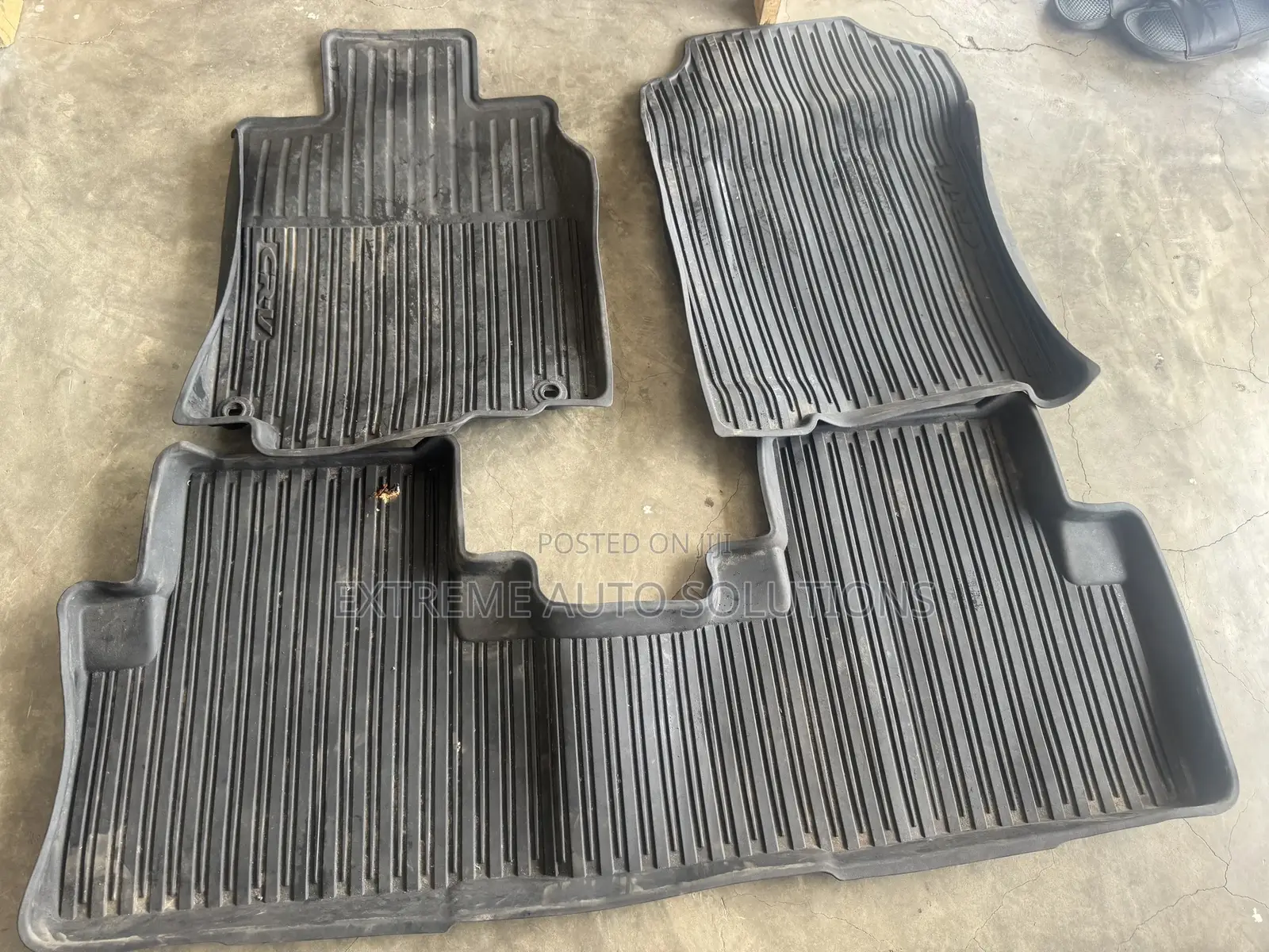 19 Honda Cr-v Factory Rubber Slush Floor Mats W/Cargo Liner