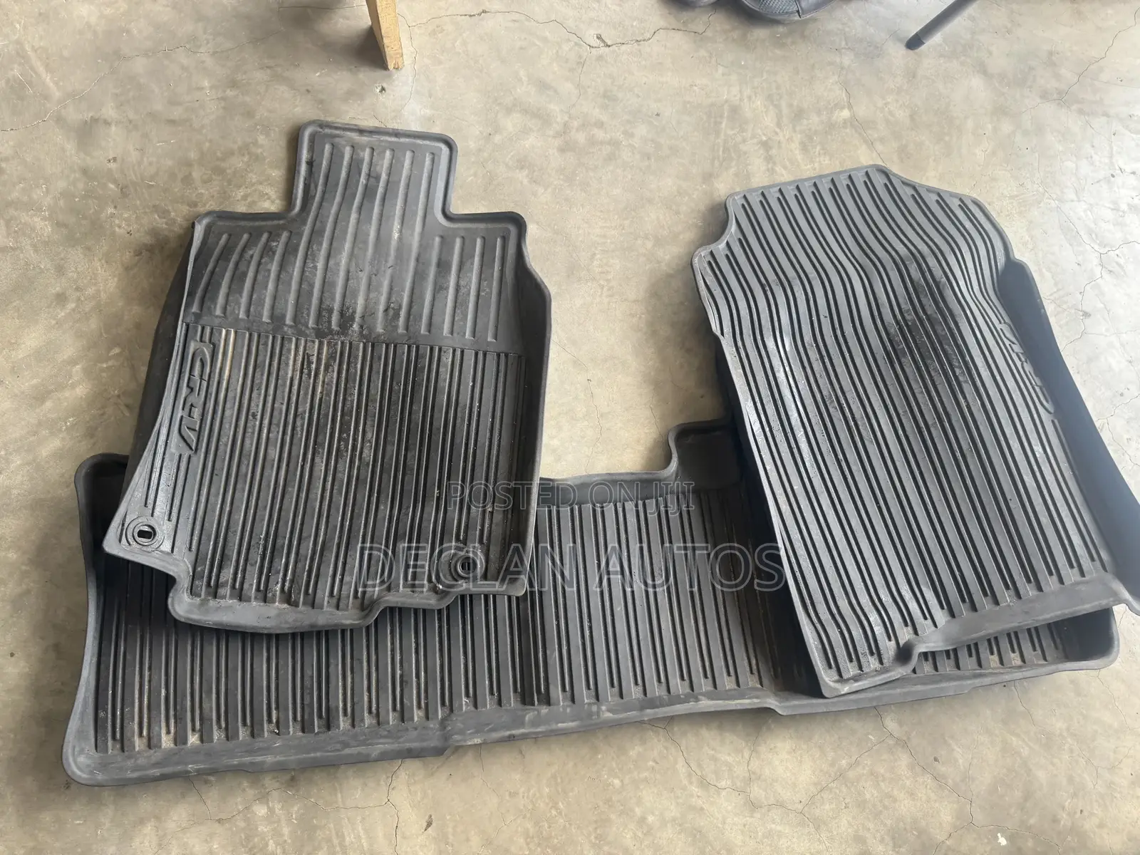 19 Honda Cr-v Factory Rubber Slush Floor Mats W/Cargo Liner