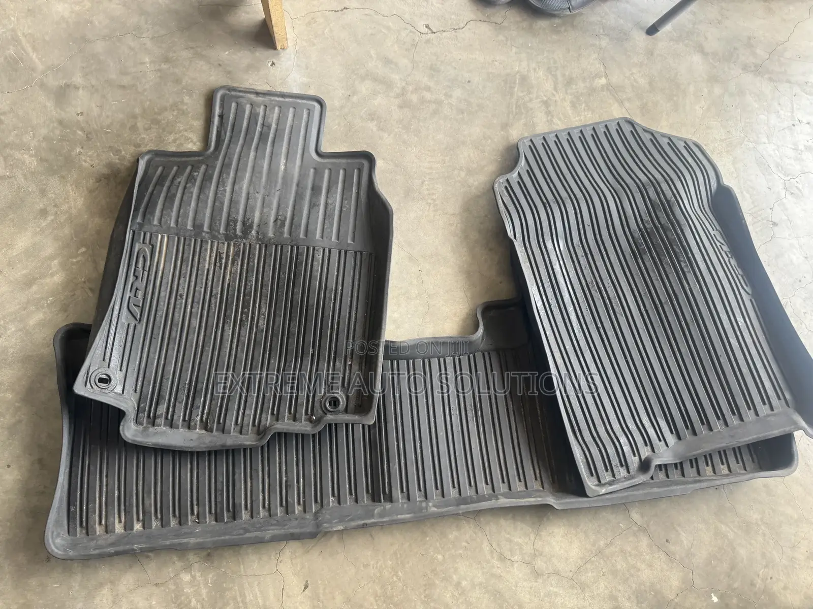 19 Honda Cr-v Factory Rubber Slush Floor Mats W/Cargo Liner