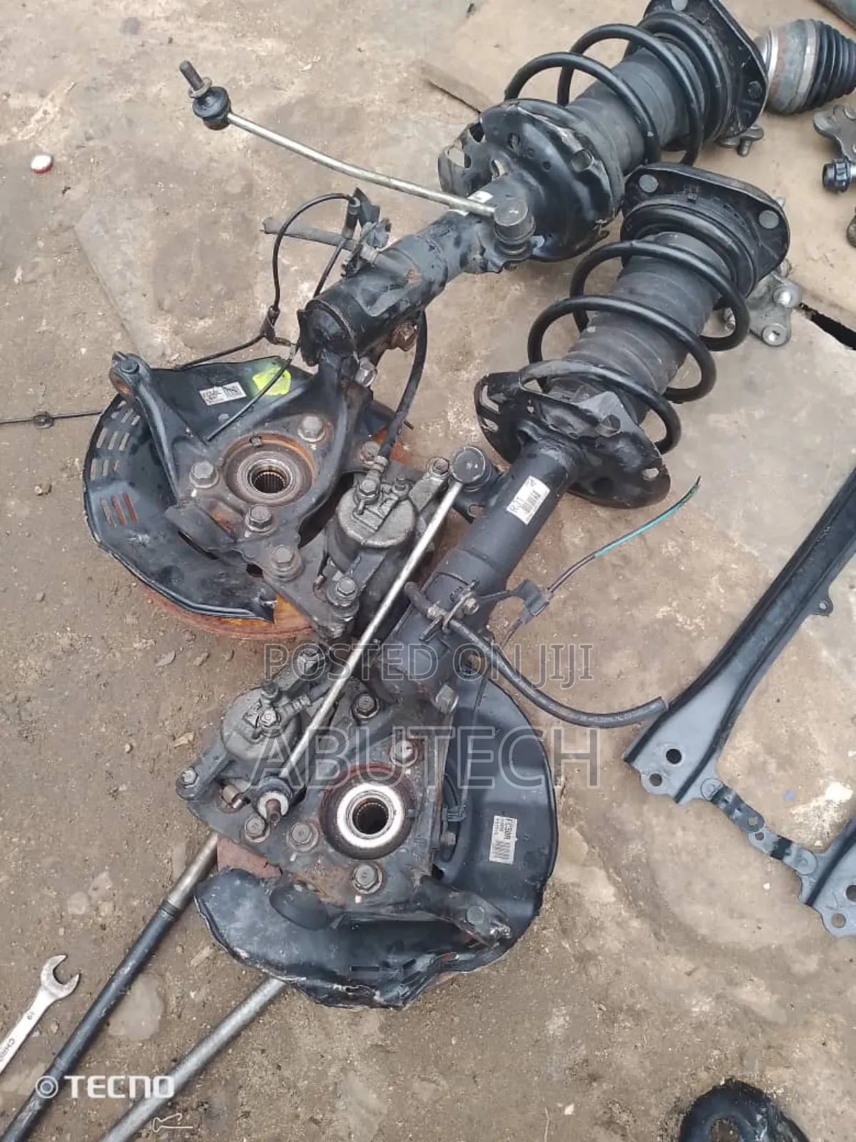 Complete Front Shock and Hub for Toyota Camry 2018,2019,2020
