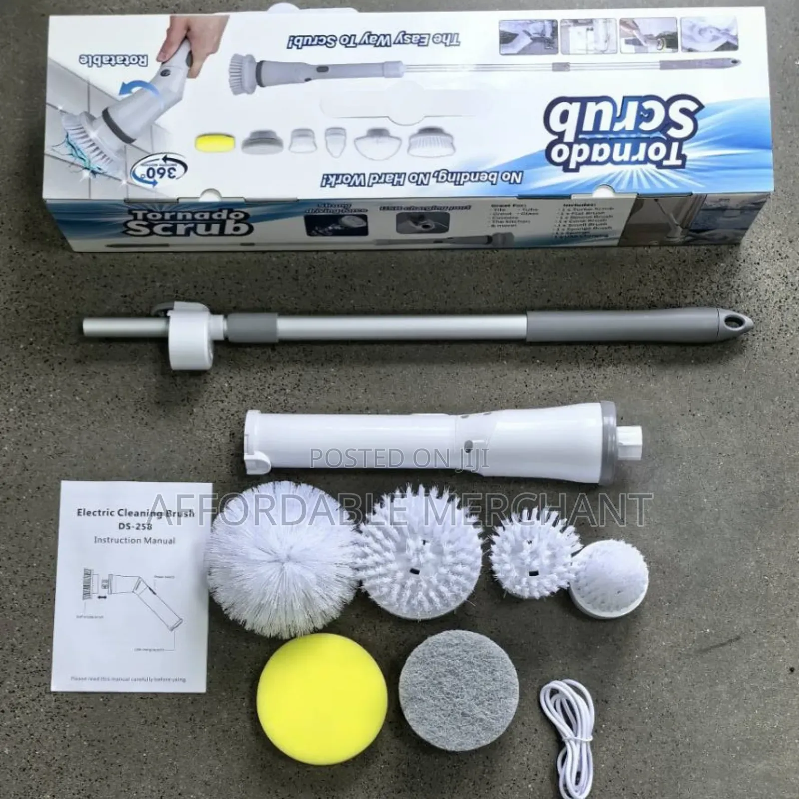 6 in 1 Electric Scrubbing Brush