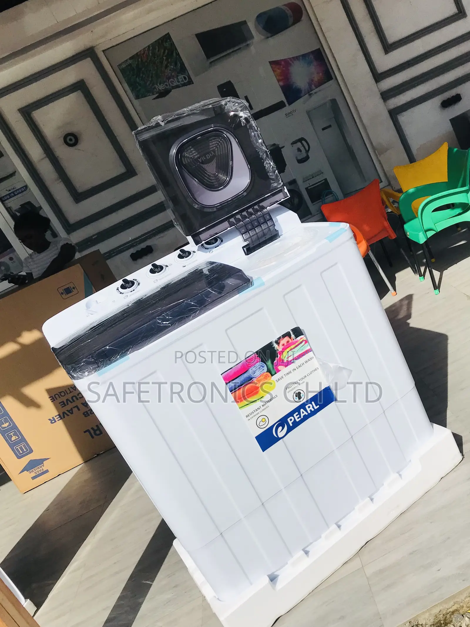 Try Best Unique Topload 15kg Semiauto Pearl Washer