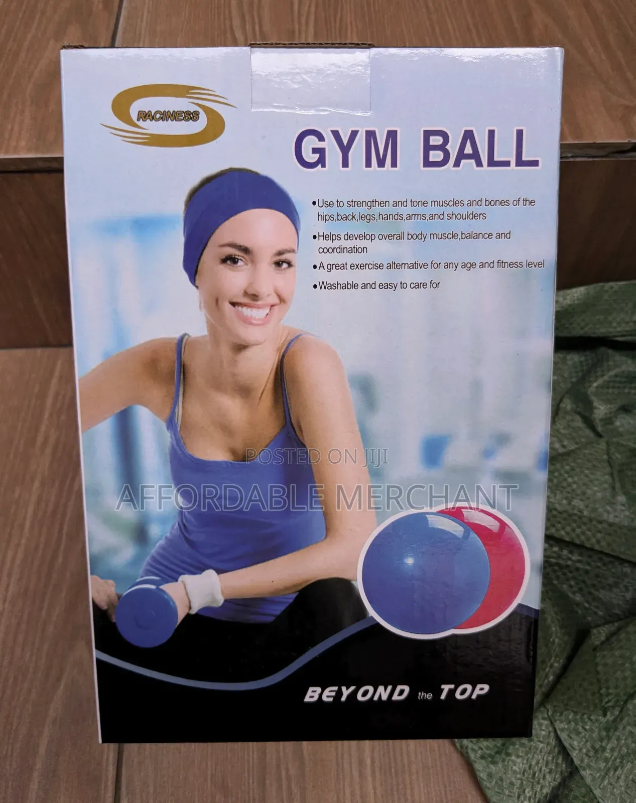 Anti-Burst Fitness Gym Ball Yoga Ball