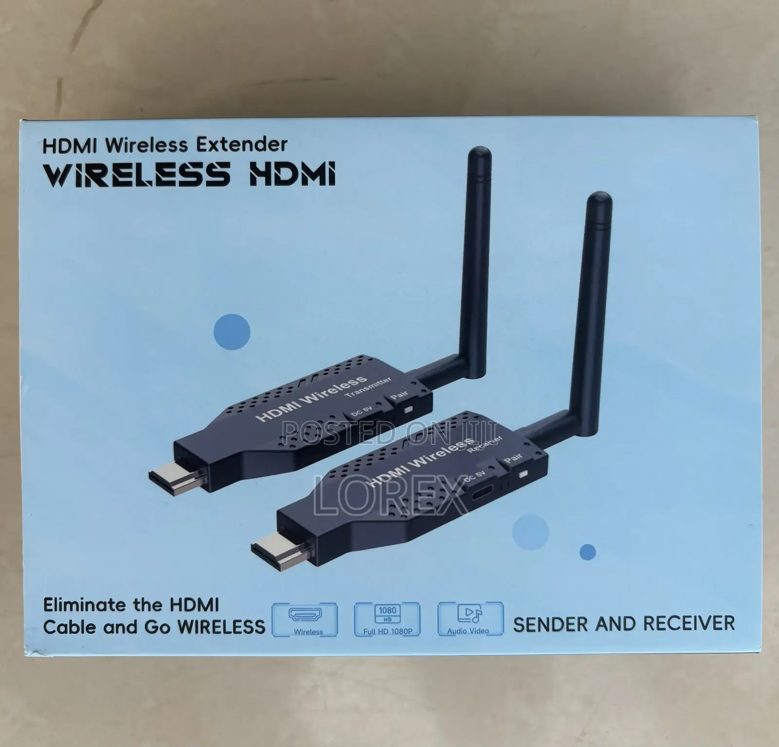 Wireless Hdmi Transmitter And Receiver (150m) 150meters