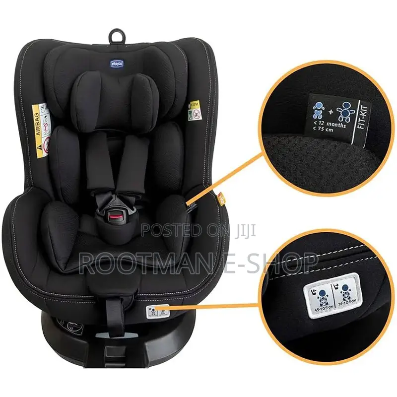 Chicco Seat3fit I-Size Car Seat, Black