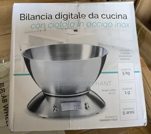 Kitchen Digital Scale With LCD Display With Bowl