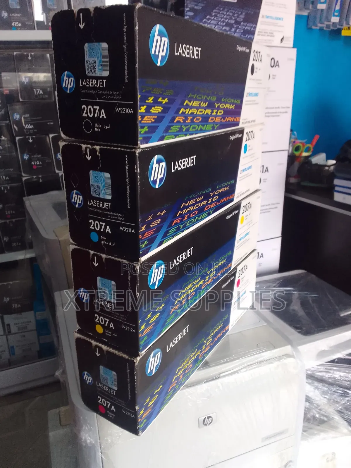 Hp 207a Original Toner- Each Color