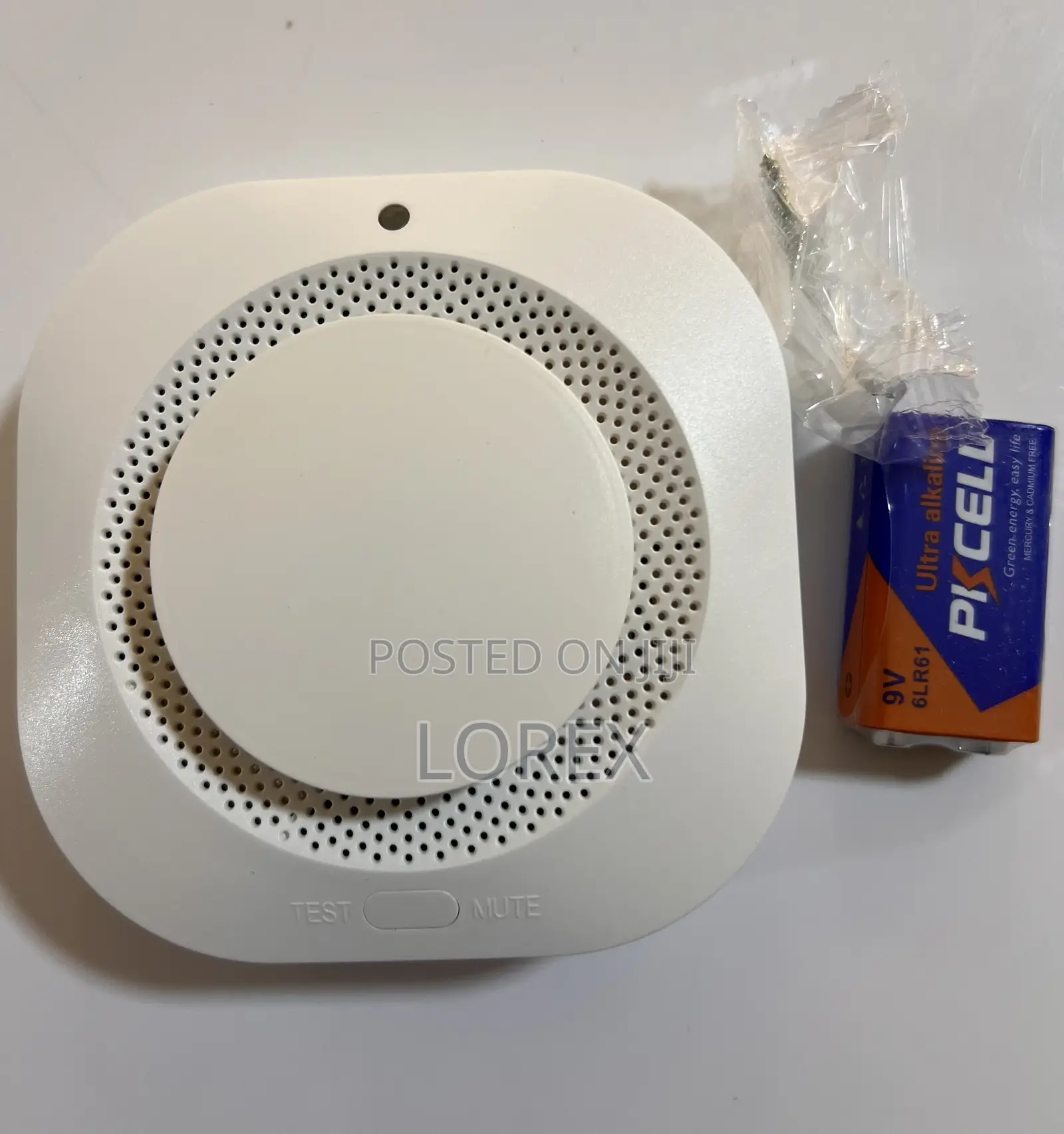 Wifi Smoke Detector With 9v Battery (Tuya Smart App)