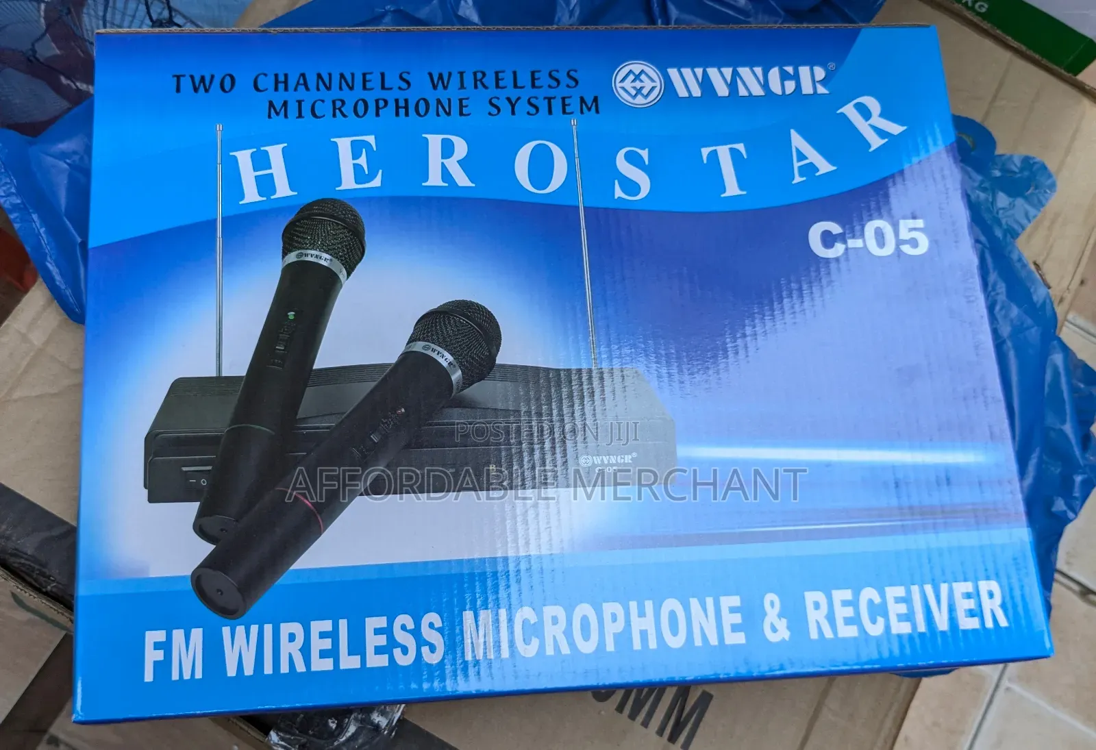 Two Channels Microphone (Hero Star)