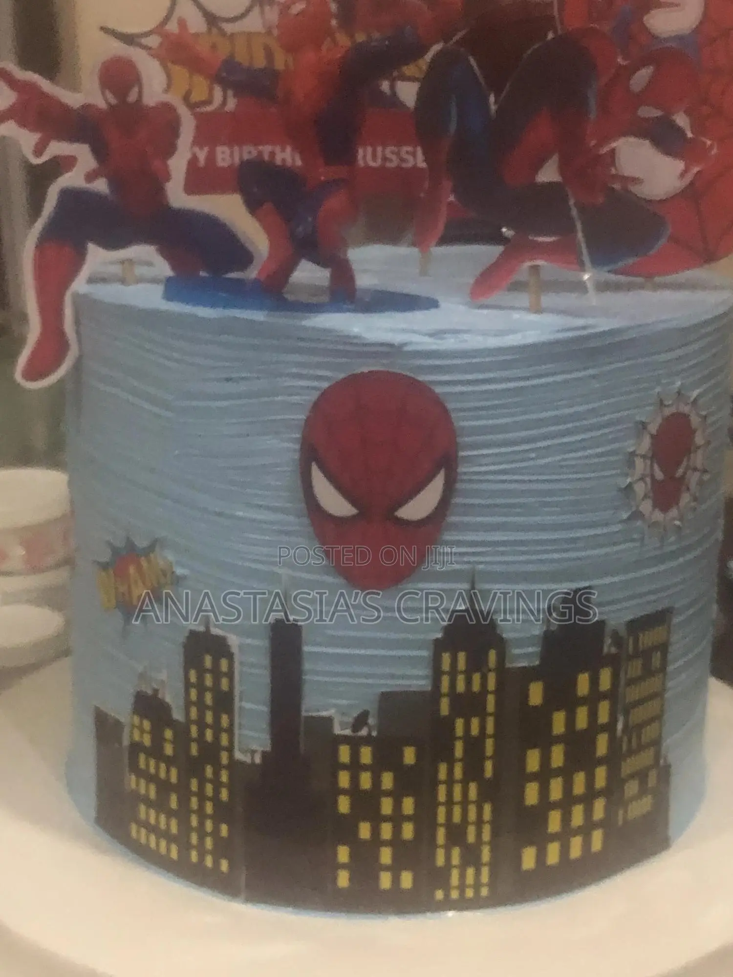 Kids Cartoon Character Cake