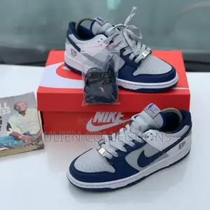 Nike Air Sb Dunk Low Midnight Blue and Ash