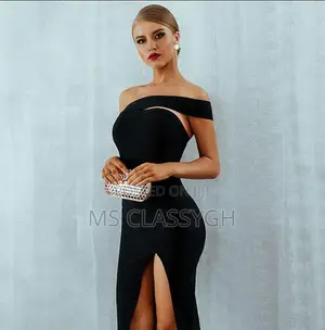 Womens Hot Sexy Off-Shoulder Slit Tube Top Dress Slim Dress