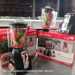 Decakila Cordless Stand Blender. Electric Decakila Blender