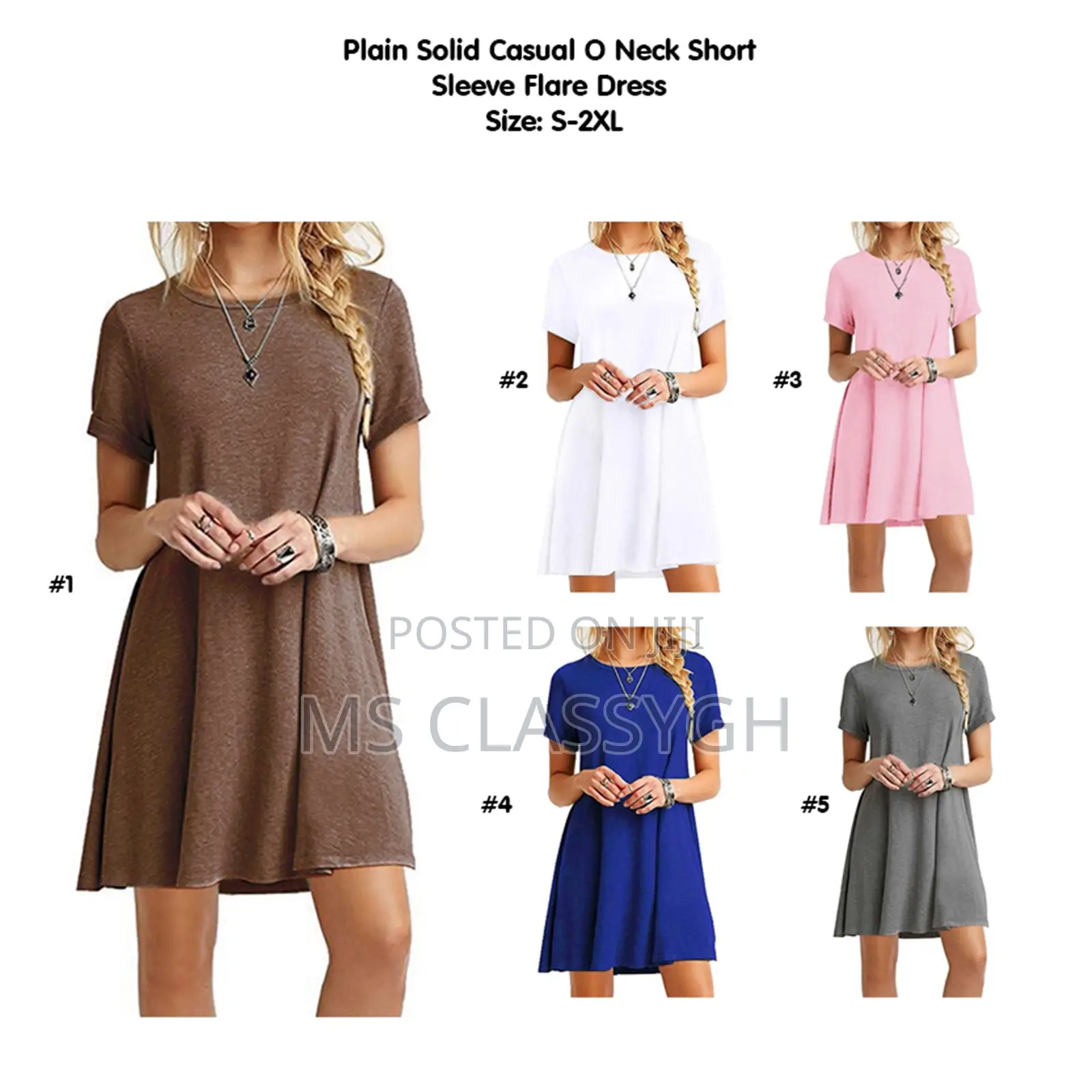 Short-Sleeved Top Dress Wish Women's Clothing