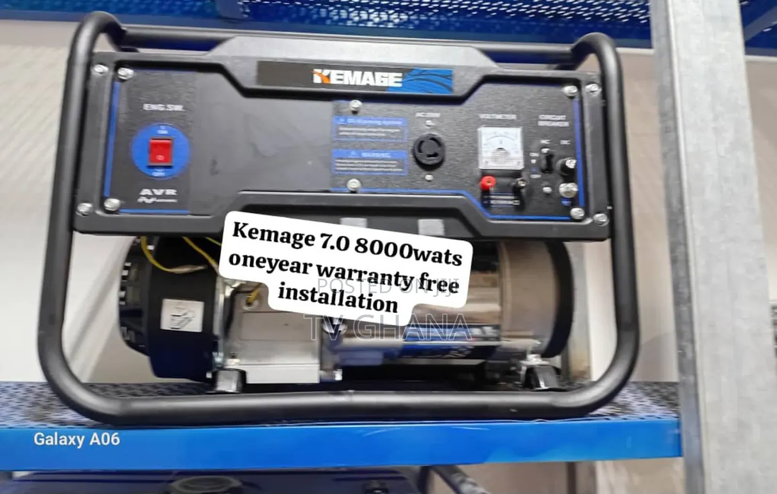 Your Power Insurance Kemage Generator 8000watts Generator