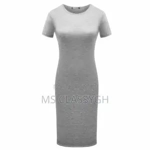 Sexy Short-Sleeved Dress Women's Clothing