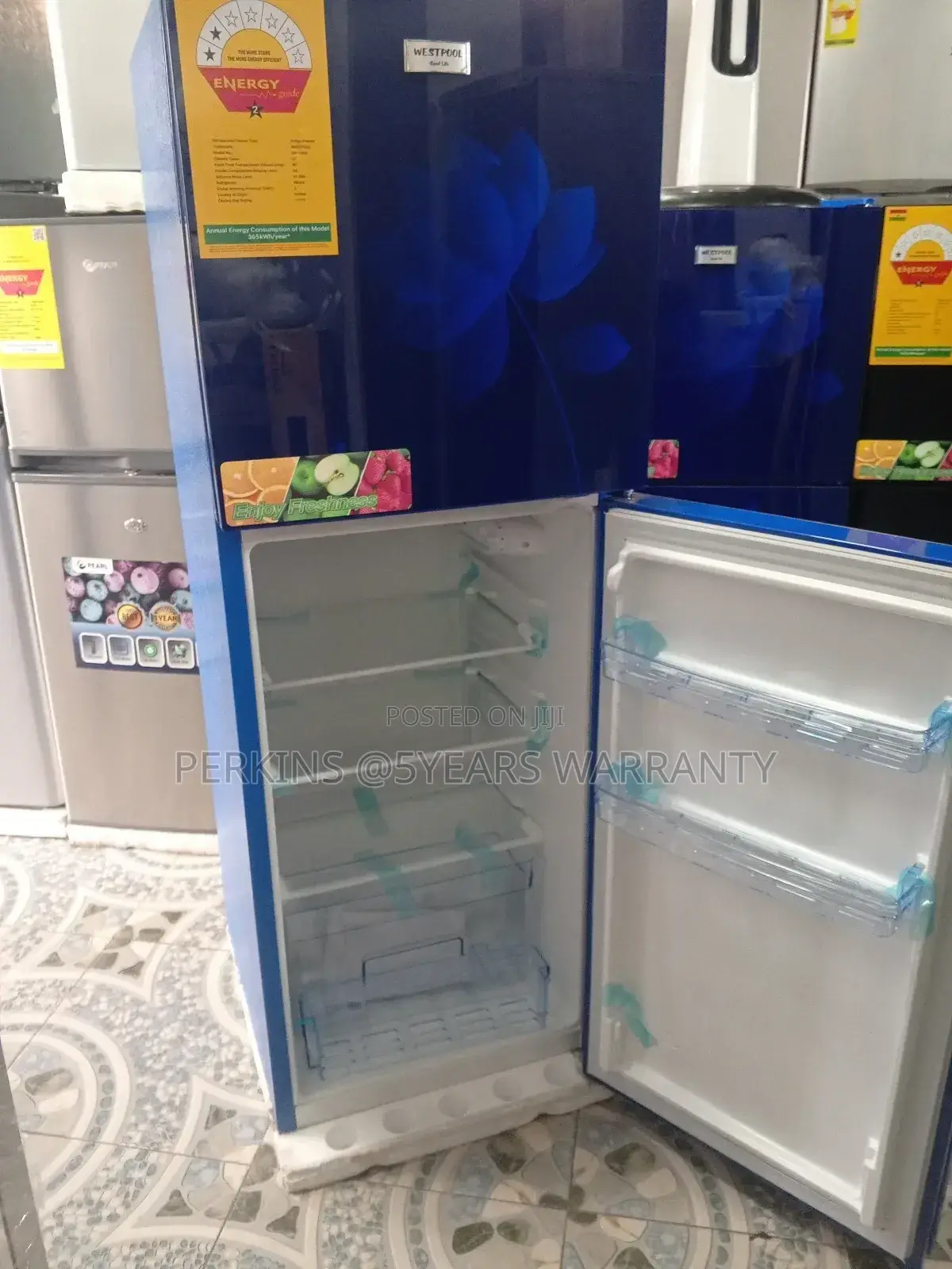 Blissful 138l Westpool Fridge Freezer Wp-158a Energy Set