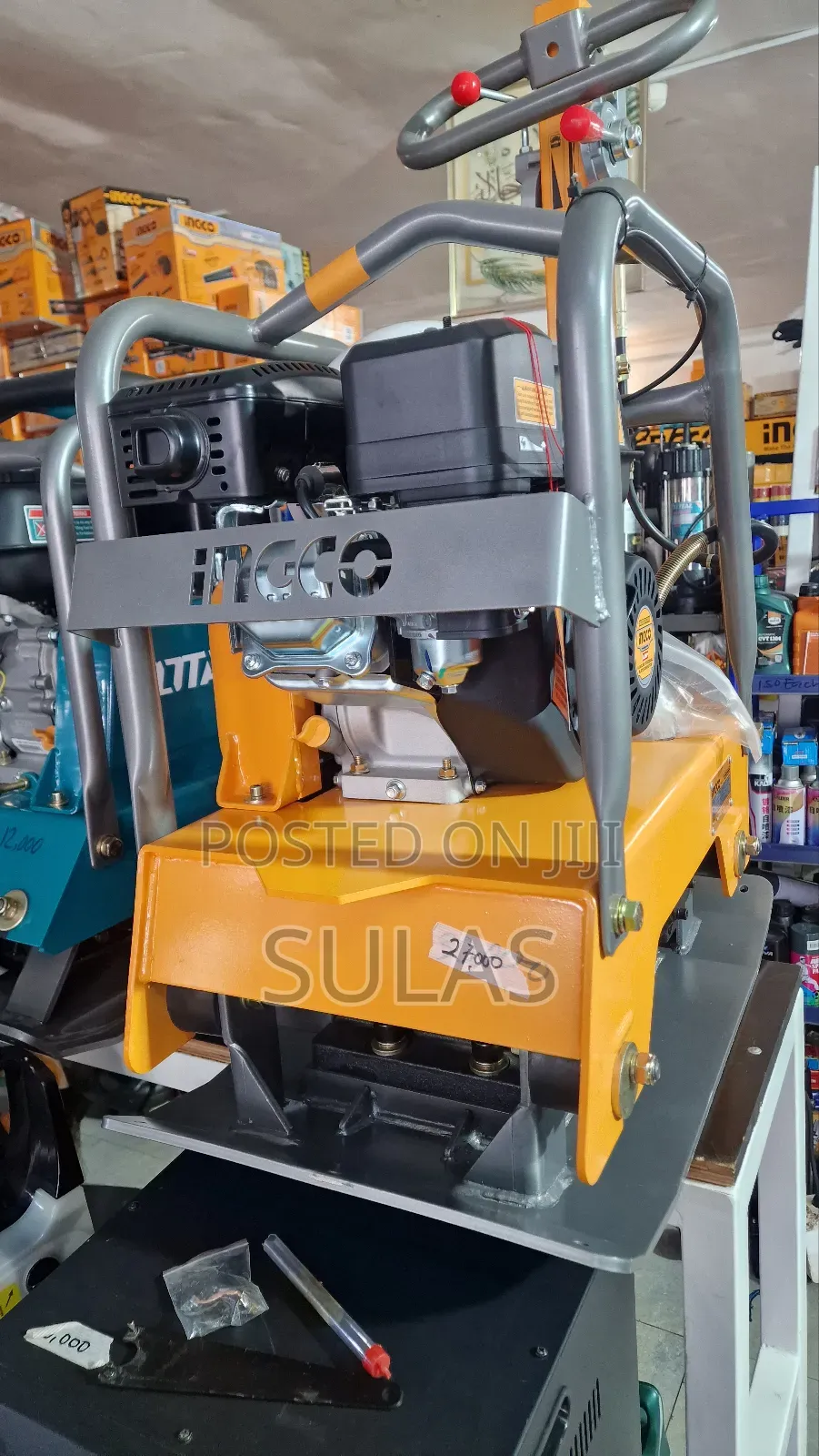 Gasoline Reversible Plate Compactor