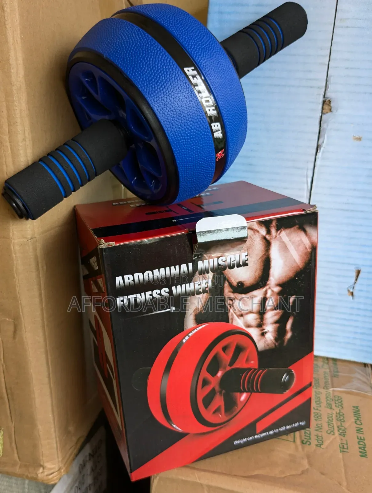 Core Workout Roller Ab Strengthening Wheel