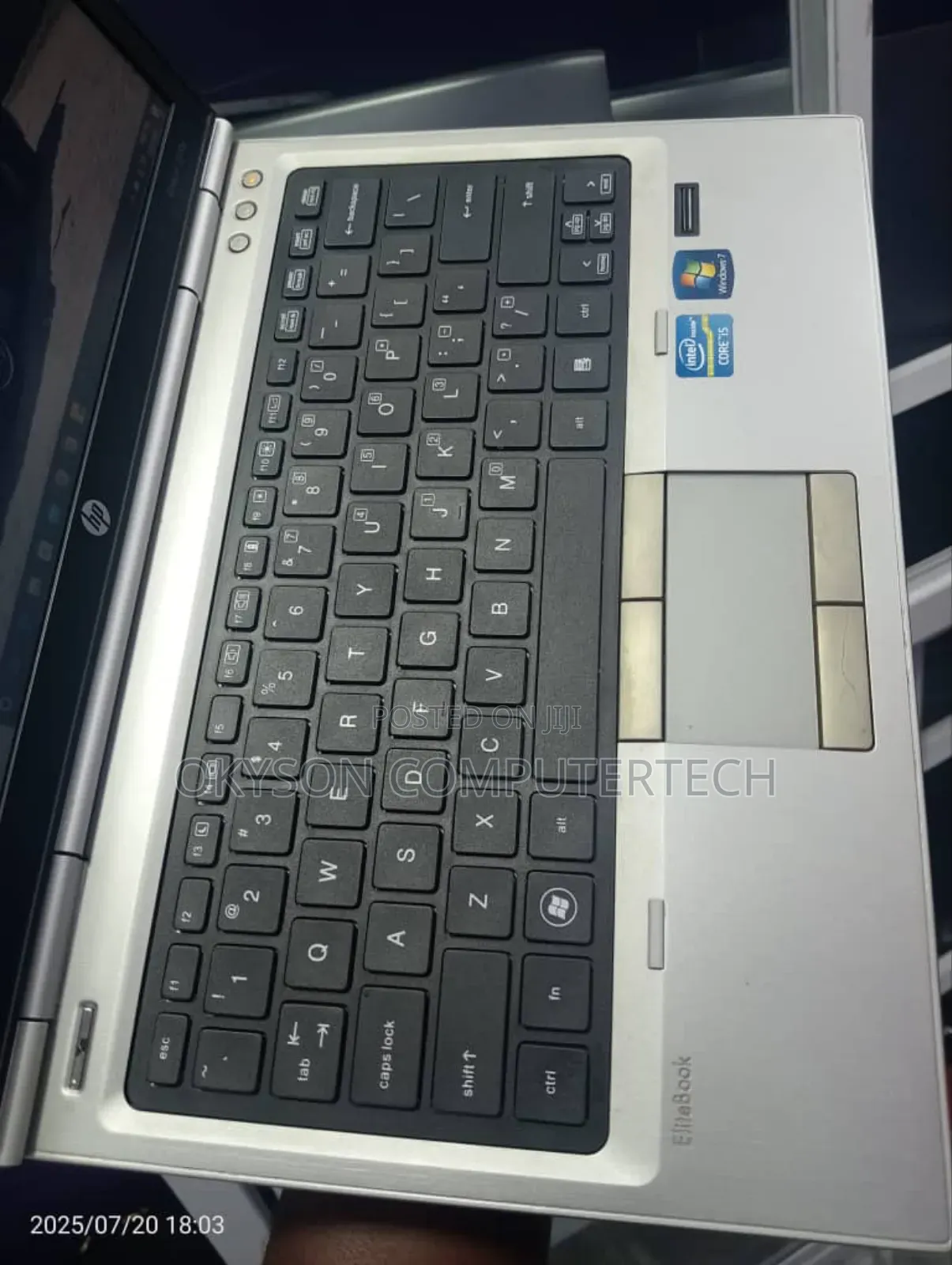 Laptop HP EliteBook 2570P 4GB Intel Core I5 HDD 128GB