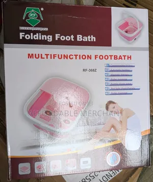 Foot Bath With Massage Rollers to Relax