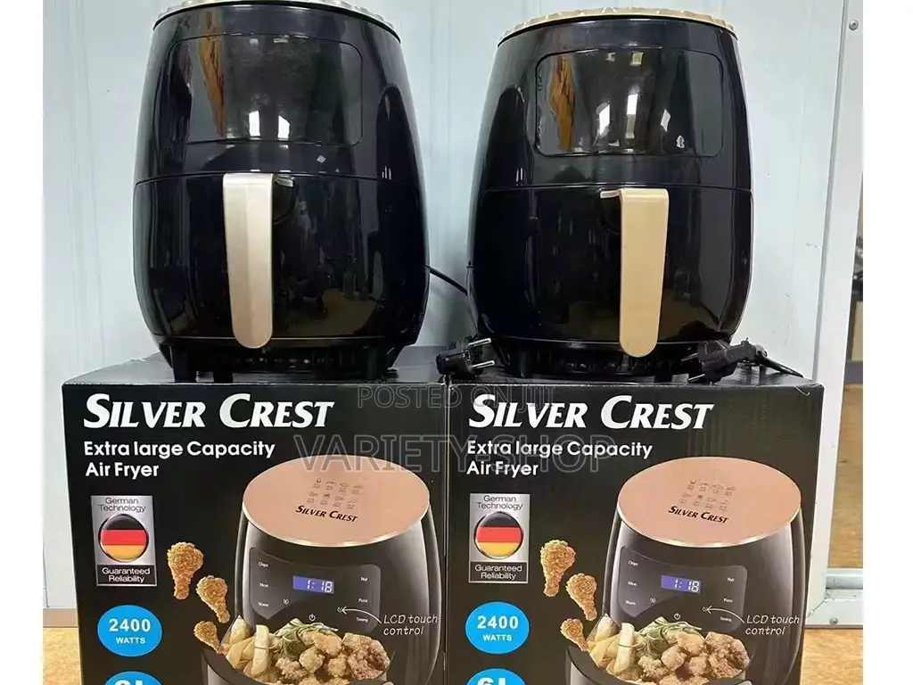 6l Household Silver Crest Air Fryer Available