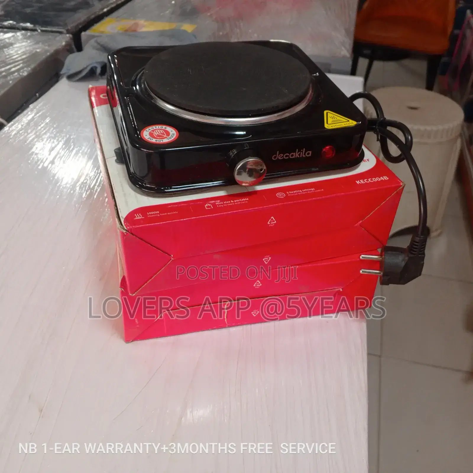 Fun Life Decakila 1000w Decakila Hot Plate