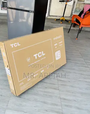 43 Inch HDR Smart Screen TCL Television(Black) 