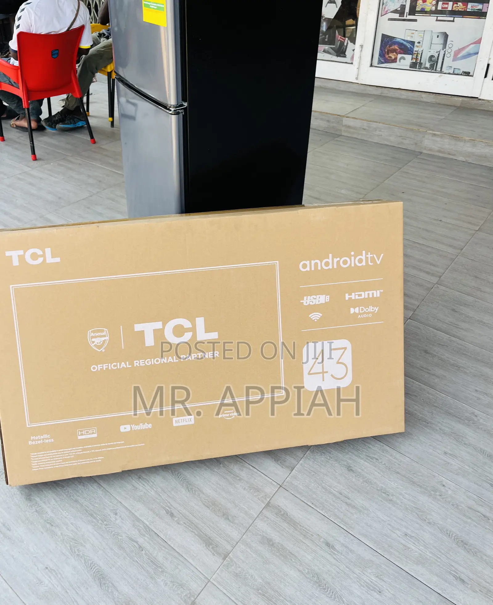 Beautiful Design TCL 43 Inch FHD Smart Tv(Black) 