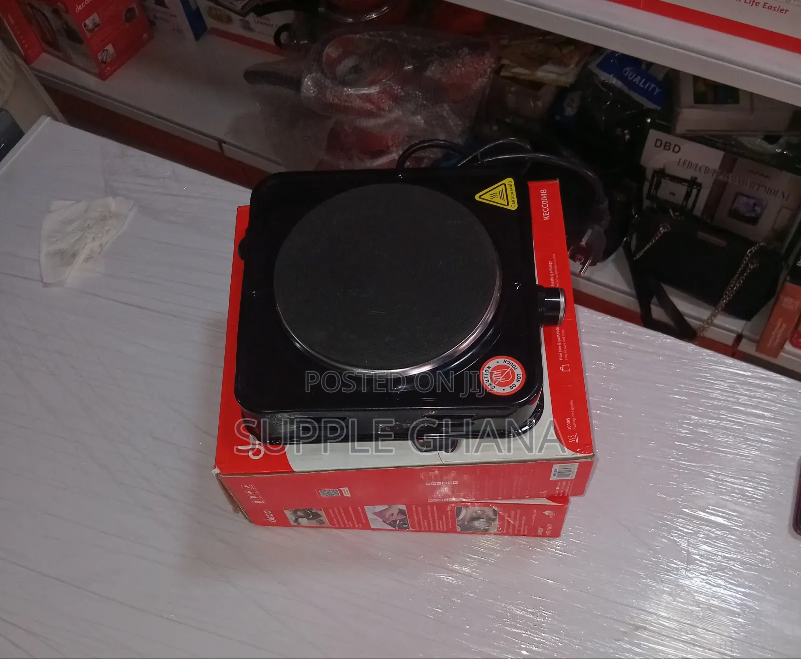 Decakila 1000w Quick Cook Plate