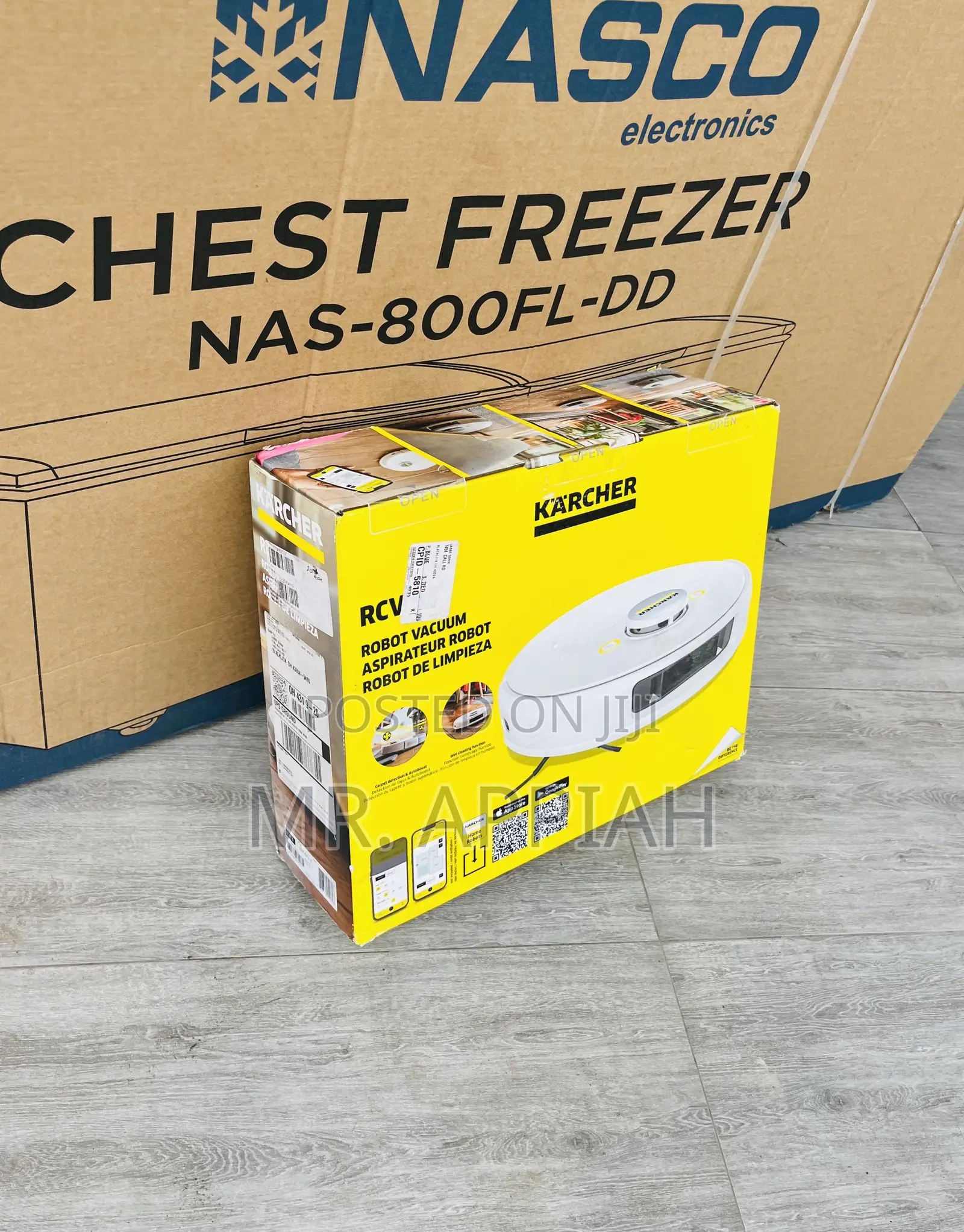 Buy Affordable Karcher RCV-5 Electric Robot Cleaner.