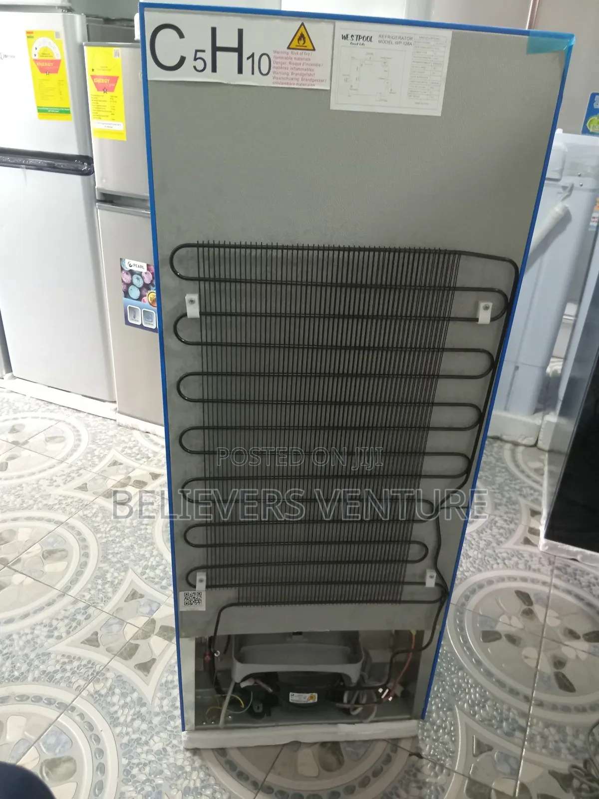 Easy to Use Westpool Wp-128 Energy Fridge Freezer Westpool