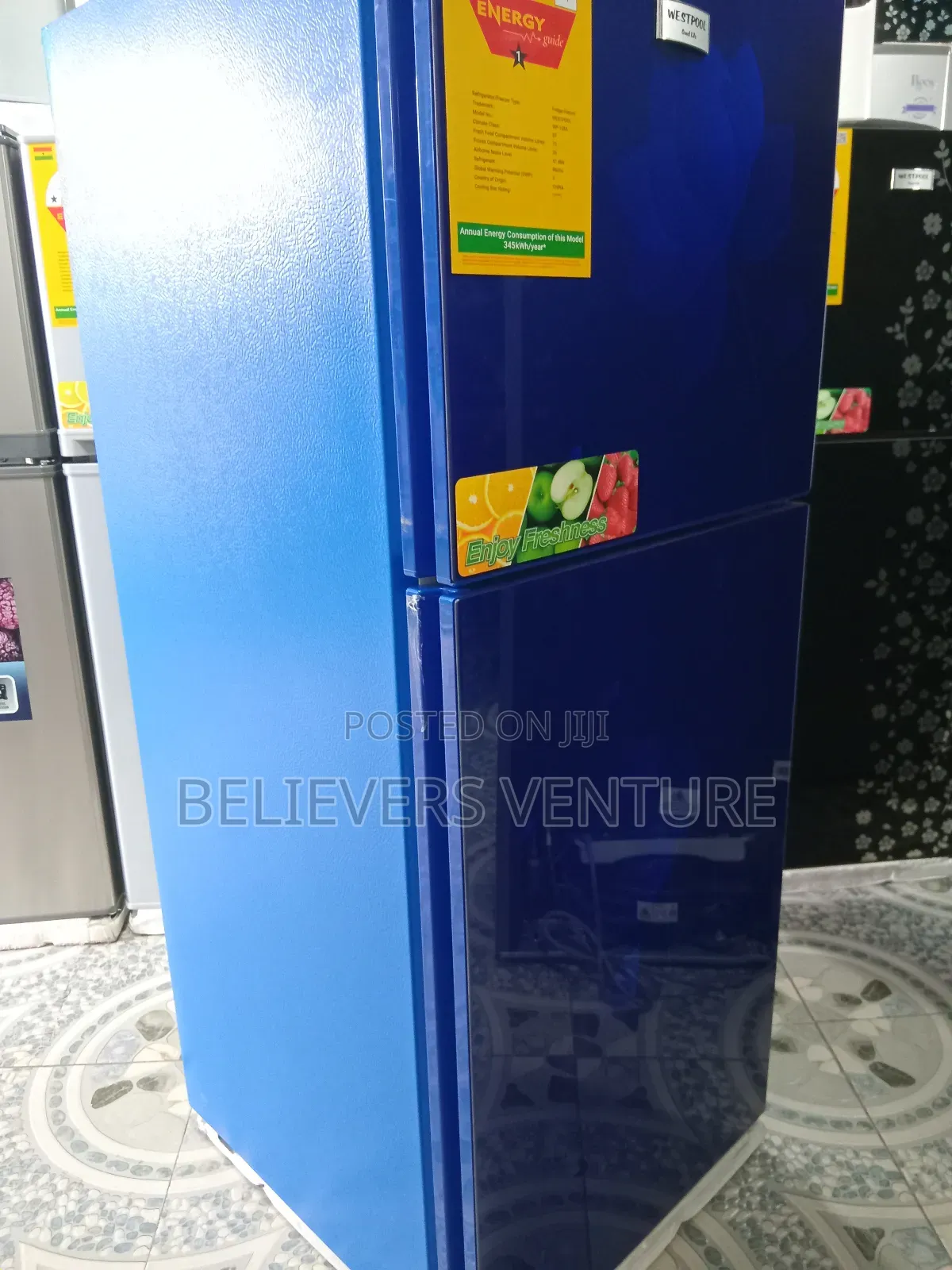 High Tech 108liters Top Freezer Westpool Fridge 108liters