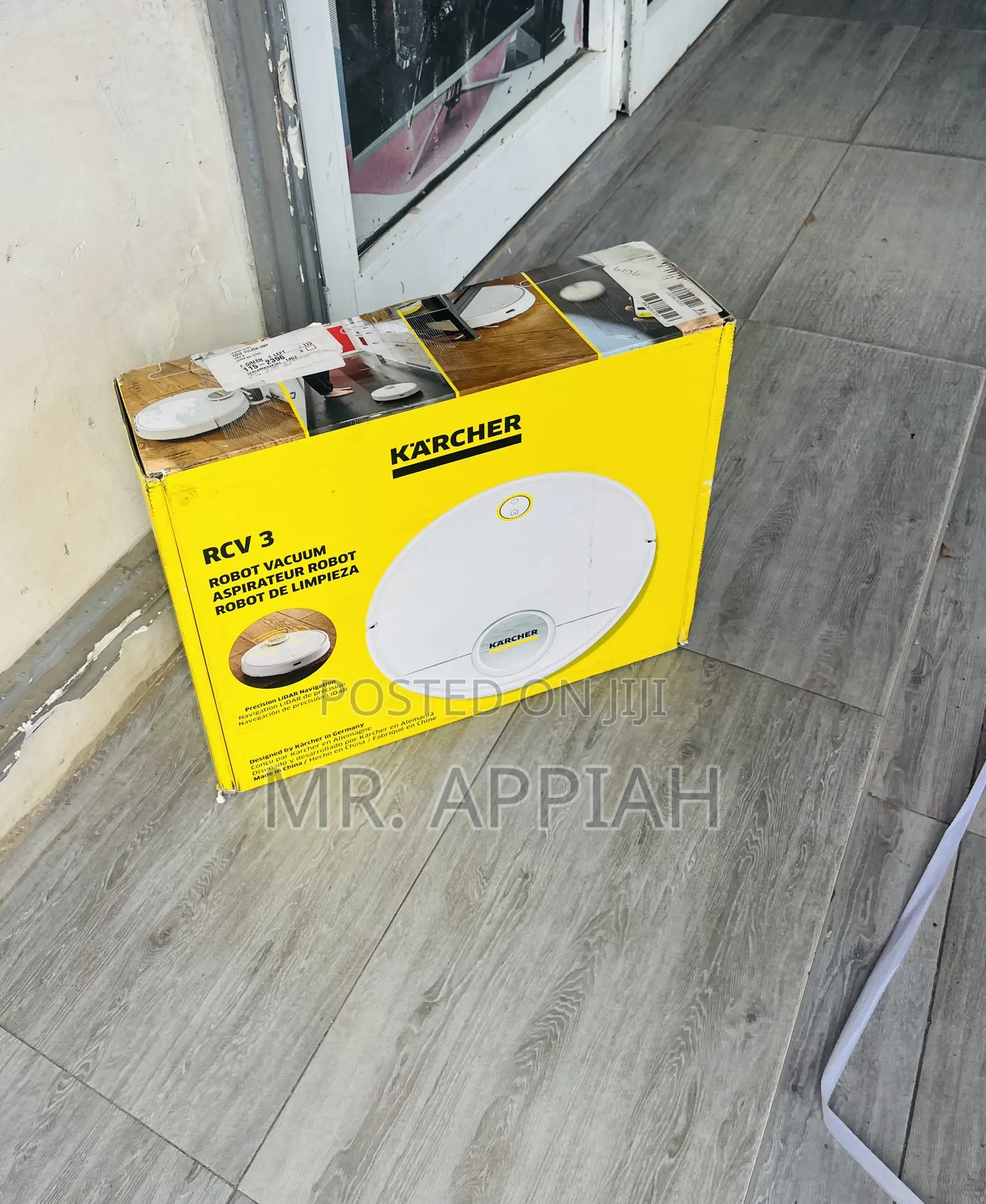 Shop Karcher RCV-3 Electric Robot Vacuum Cleaner(White).
