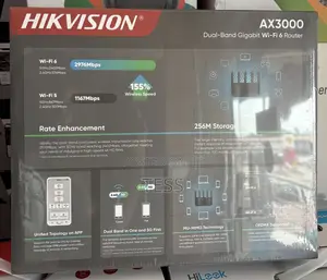 Hikvision Wr30x-v Ax3000 Dual Band Gigabit Wi-Fi Router