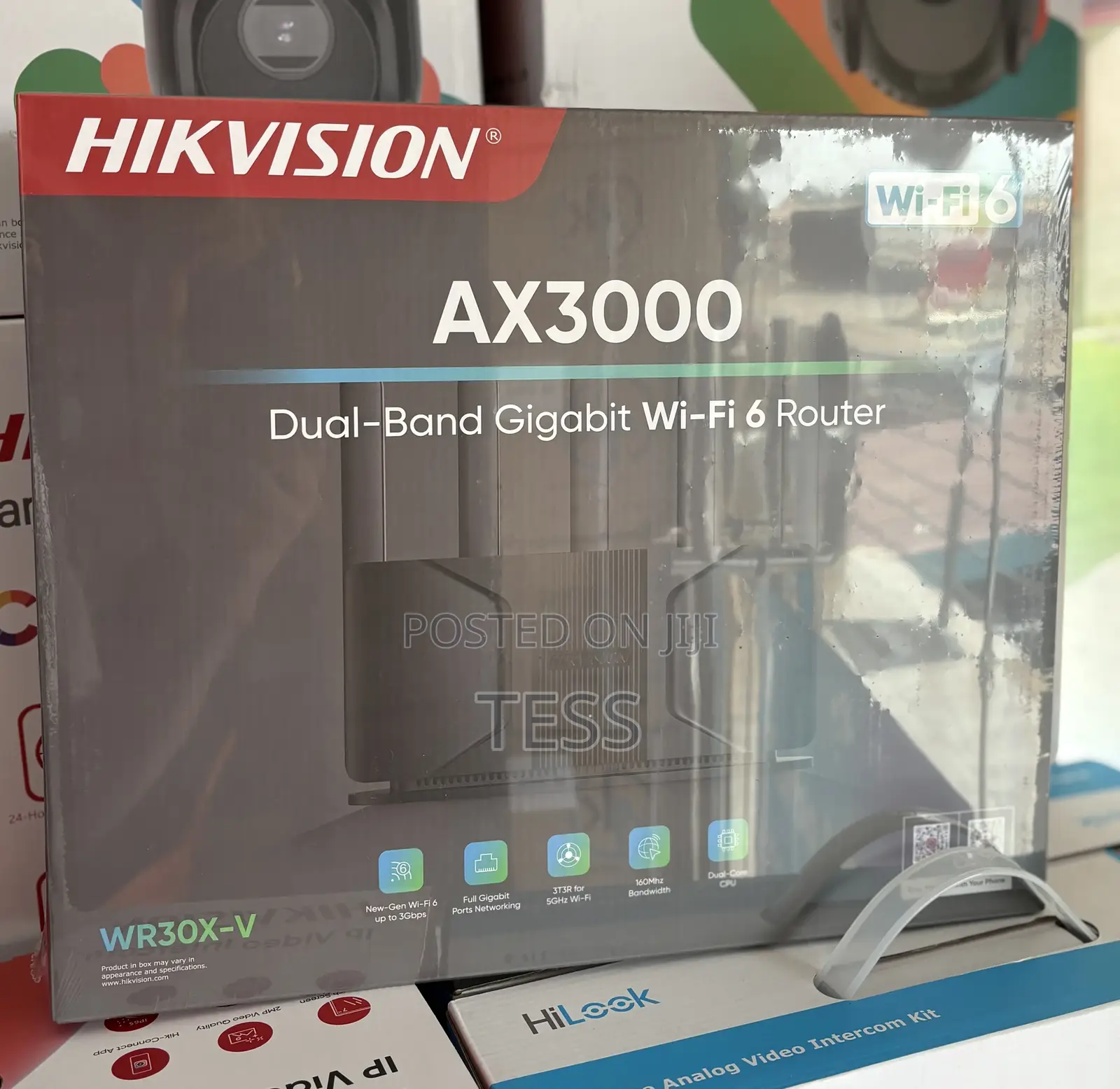 Hikvision Wr30x-v Ax3000 Dual Band Gigabit Wi-Fi Router