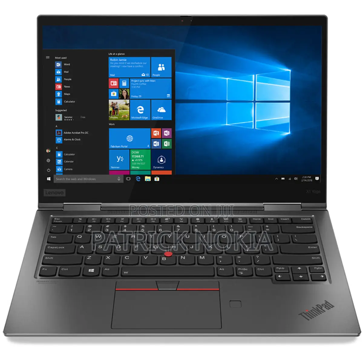 New Laptop Lenovo Thinkpad X1 Yoga 8GB Intel Core I5 SSD 256GB