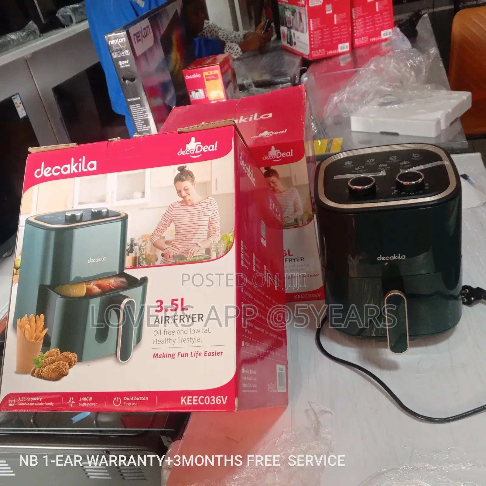 Powerful 3.5l Decakila Air Fryer