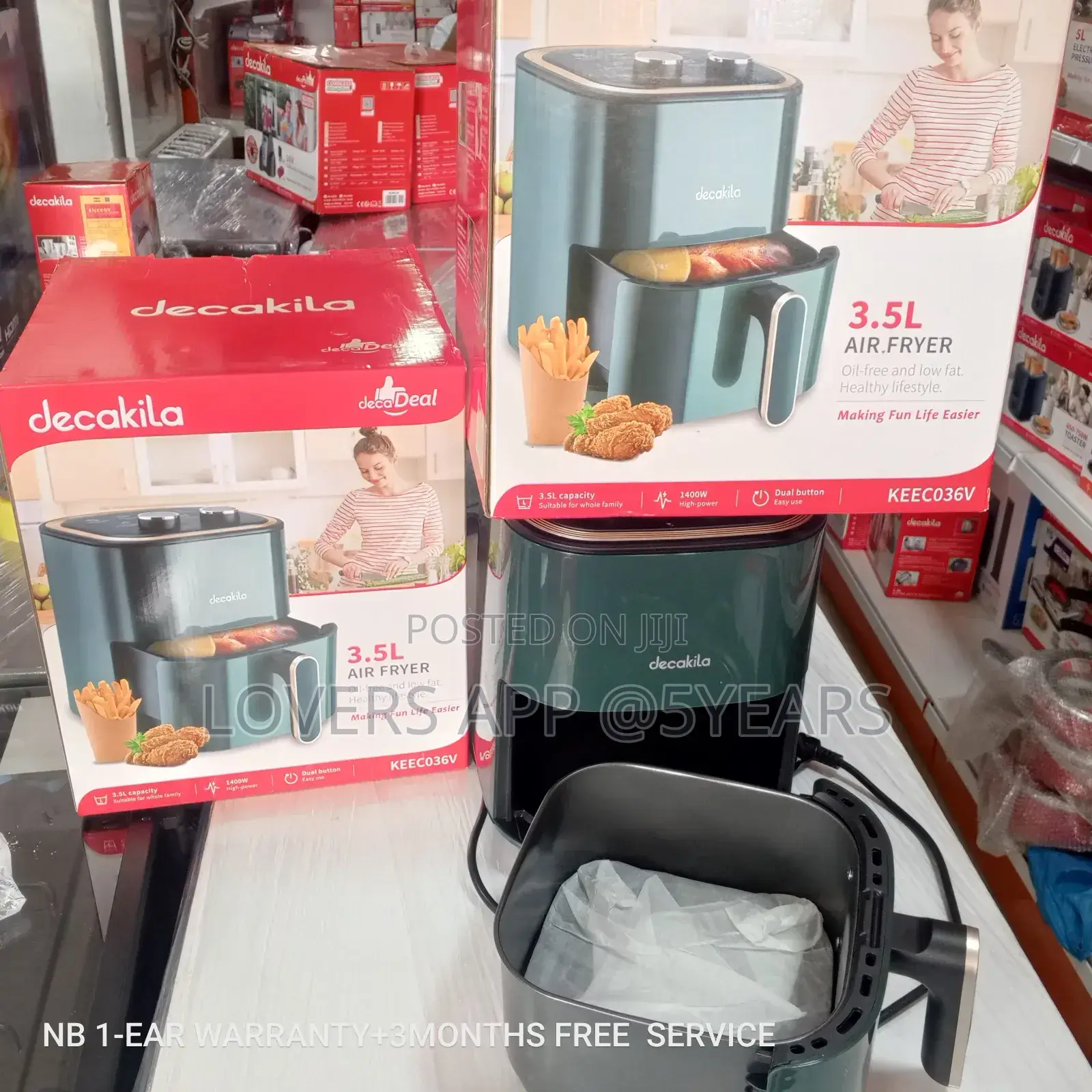 Exceedingly Decakila 3.5l Decakila Air Fryer