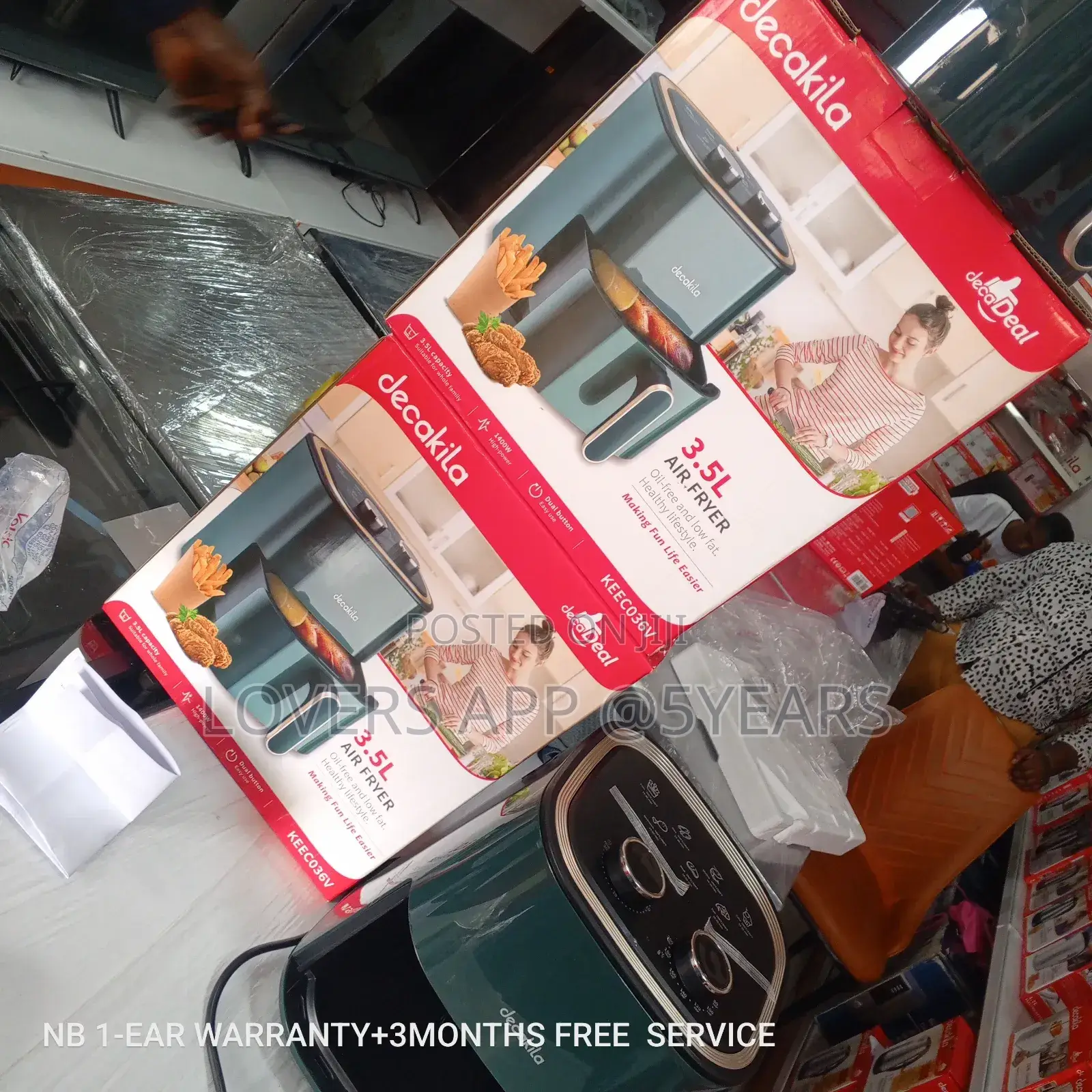 Well to Do Decakila 3.5l Air Fryer