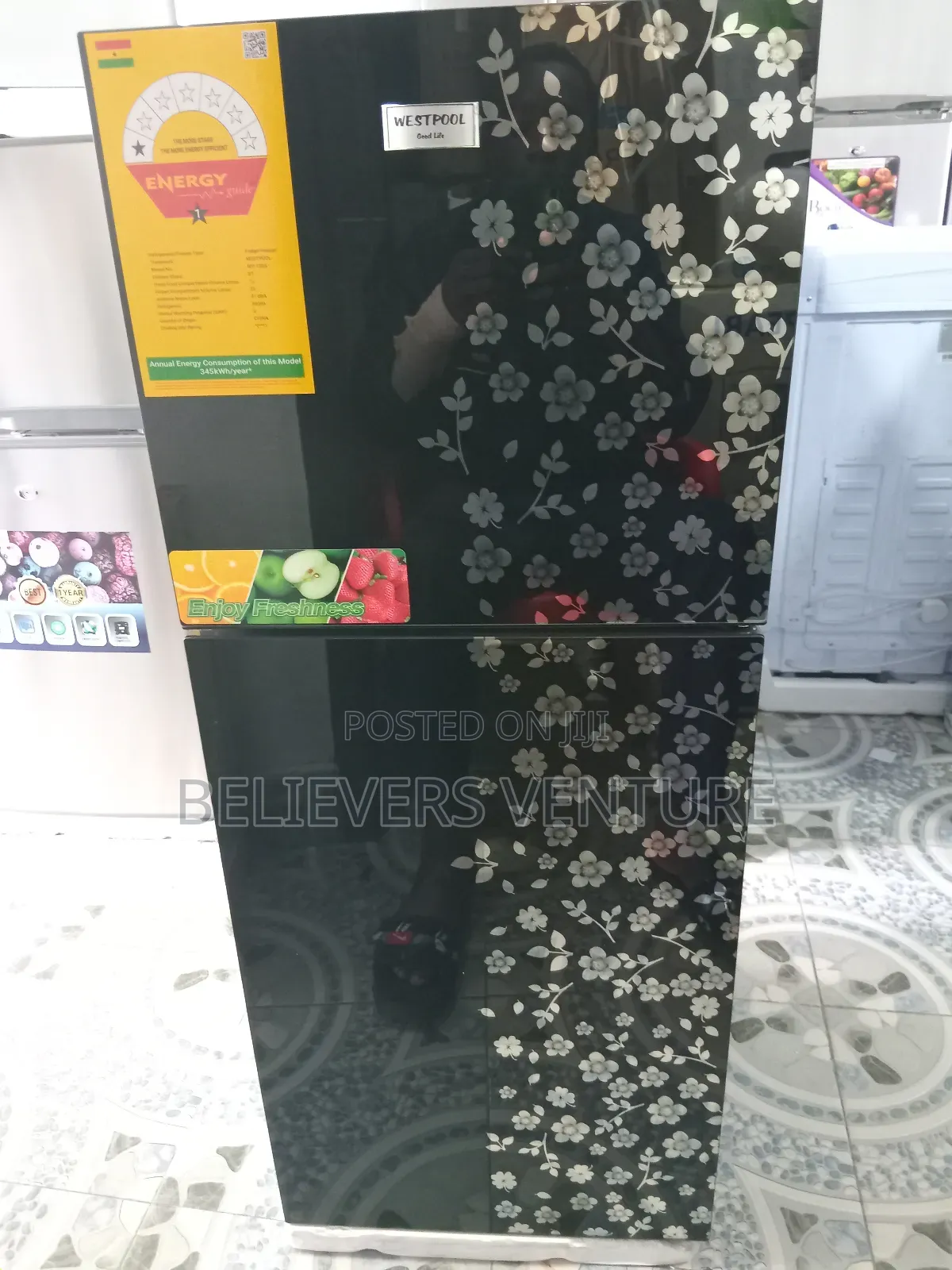 Good Food Preserver Westpool Double Door Fridge Freezer 108l